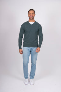 Bridge & Lord - Mens Essential Vee Neck Pullover BL5512