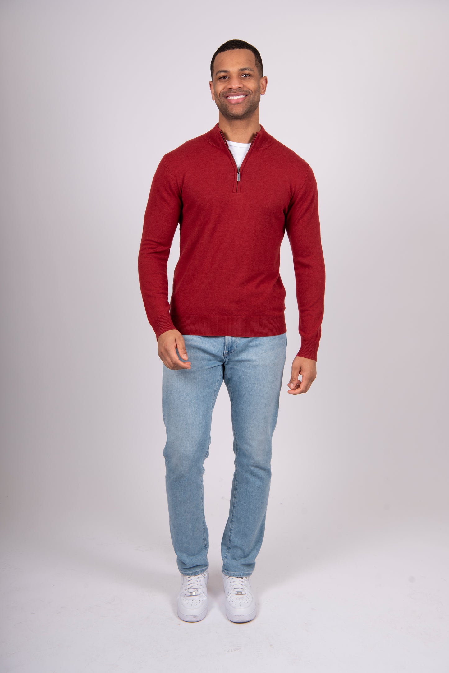 Bridge & Lord - Mens Essential 1/4 Zipper Pullover BL5513