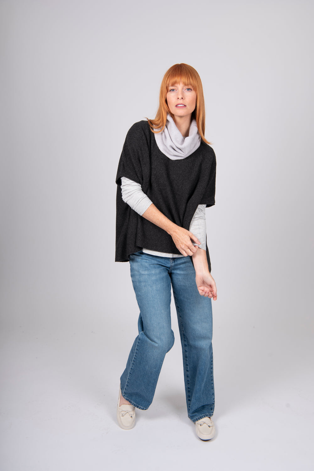 Bridge & Lord - Block Texture Loop Scarf BL5636