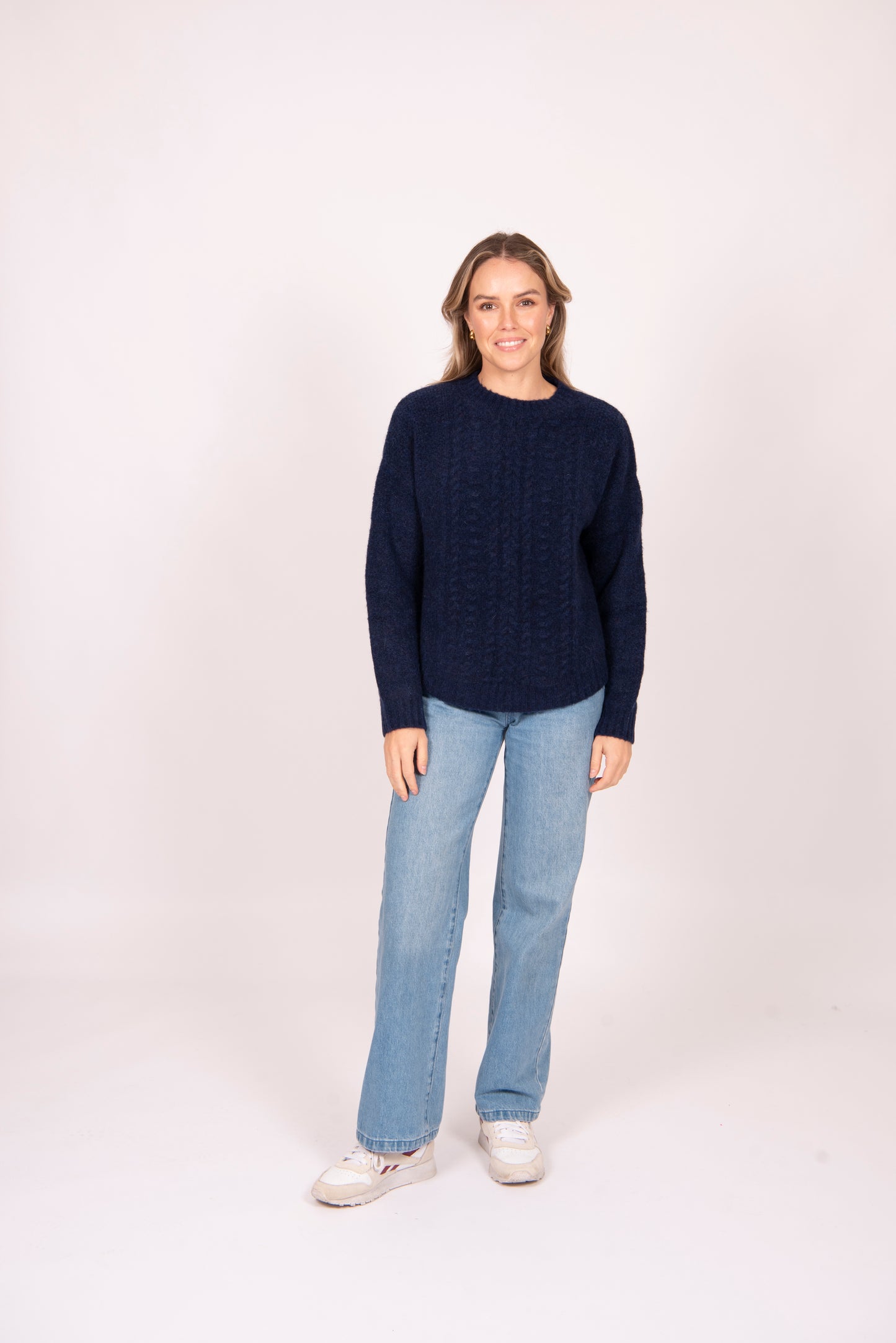 Fields - Cable Boxy Pullover FK5031