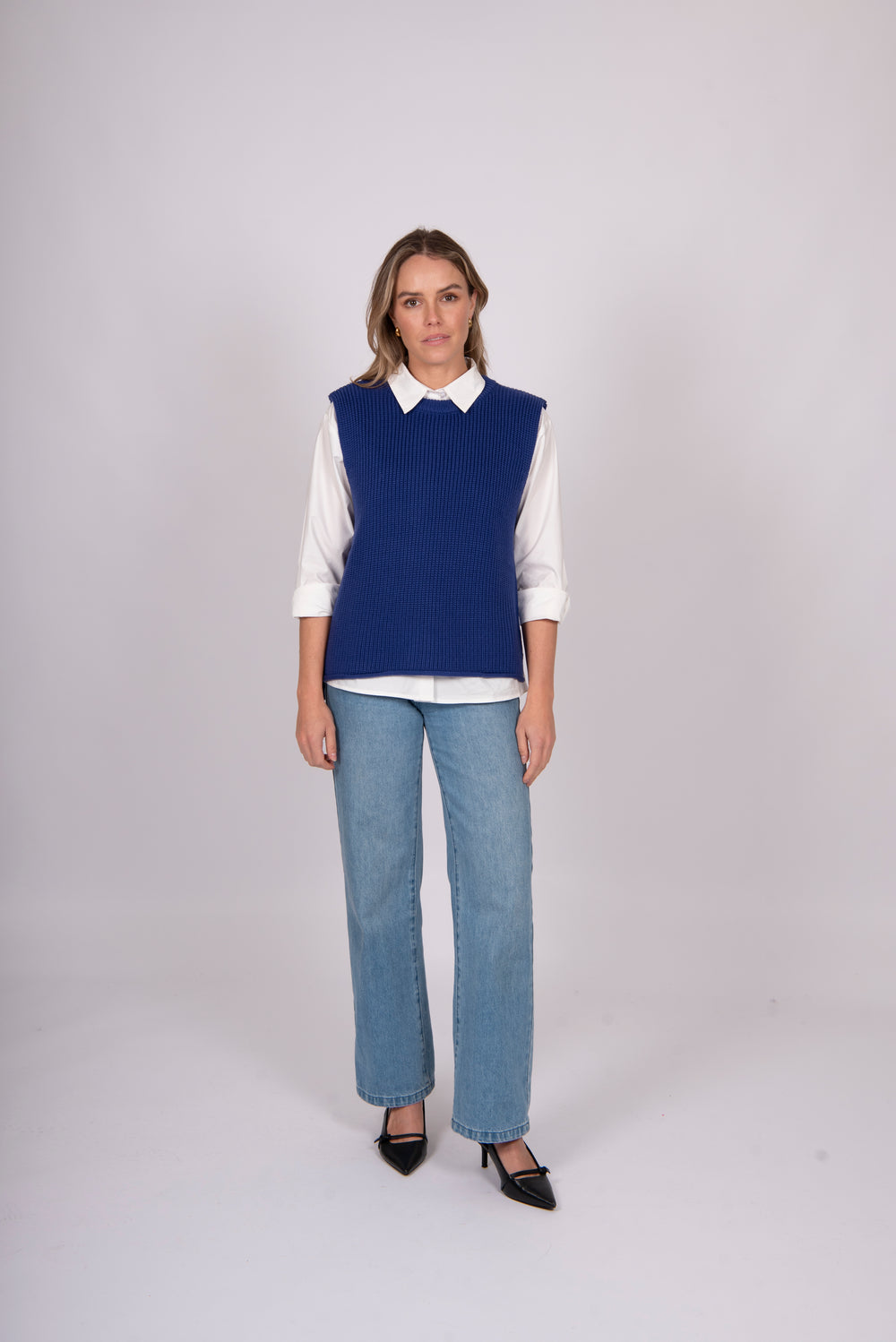 Fields - Chunky Rib Vest FK5037