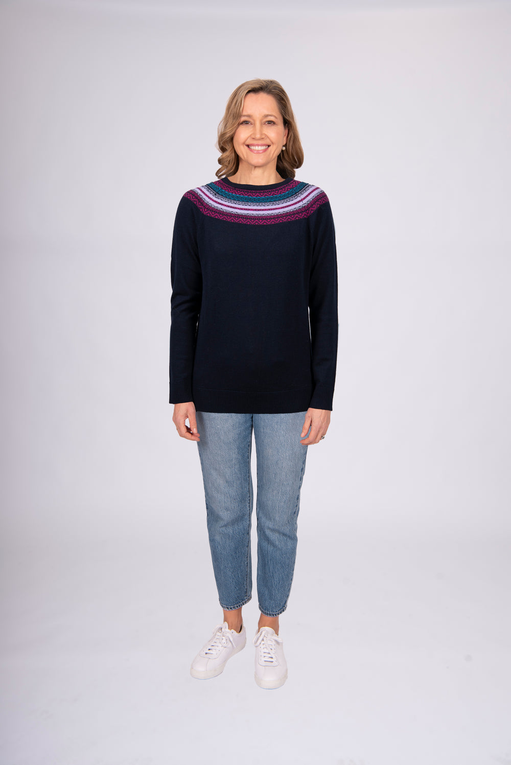 Bella - Fairisle Pullover NB5721