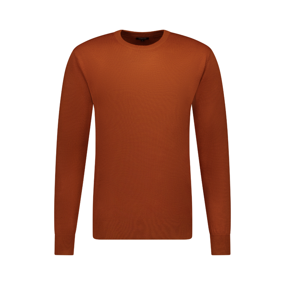 Fields Classics - Crew Neck Pullover with Rib Basque FL840