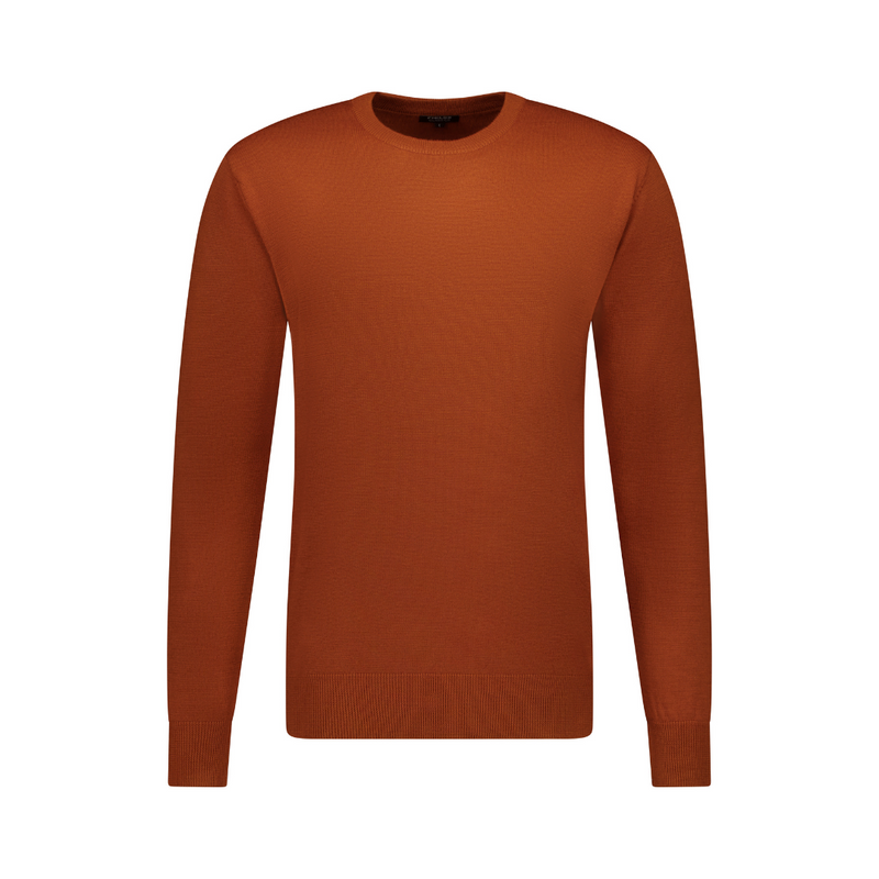 Fields Classics - Crew Neck Pullover with Rib Basque FL840