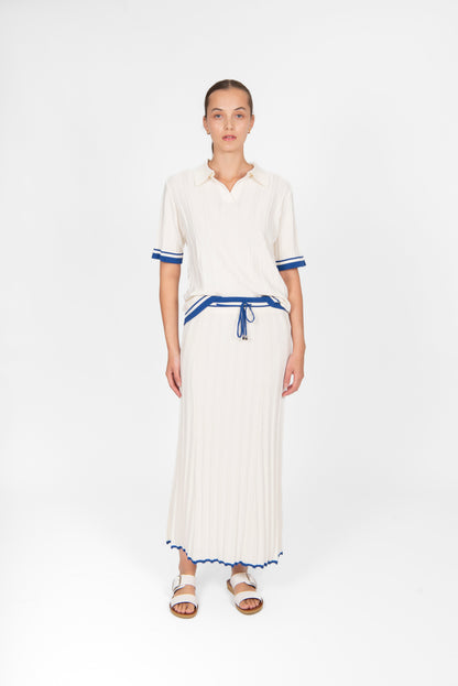 Cream / Cobalt