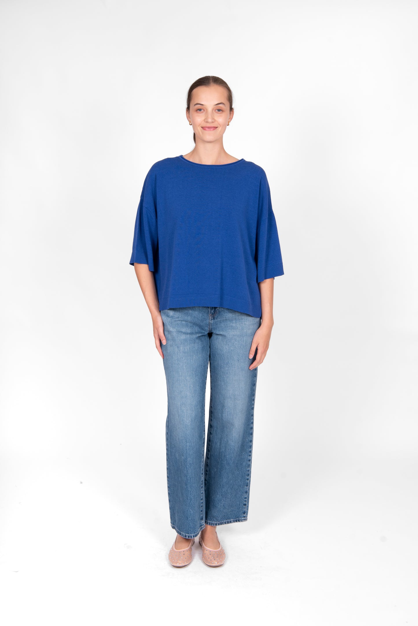 Bridge & Lord Oversized Top with Side Splits - BL5204