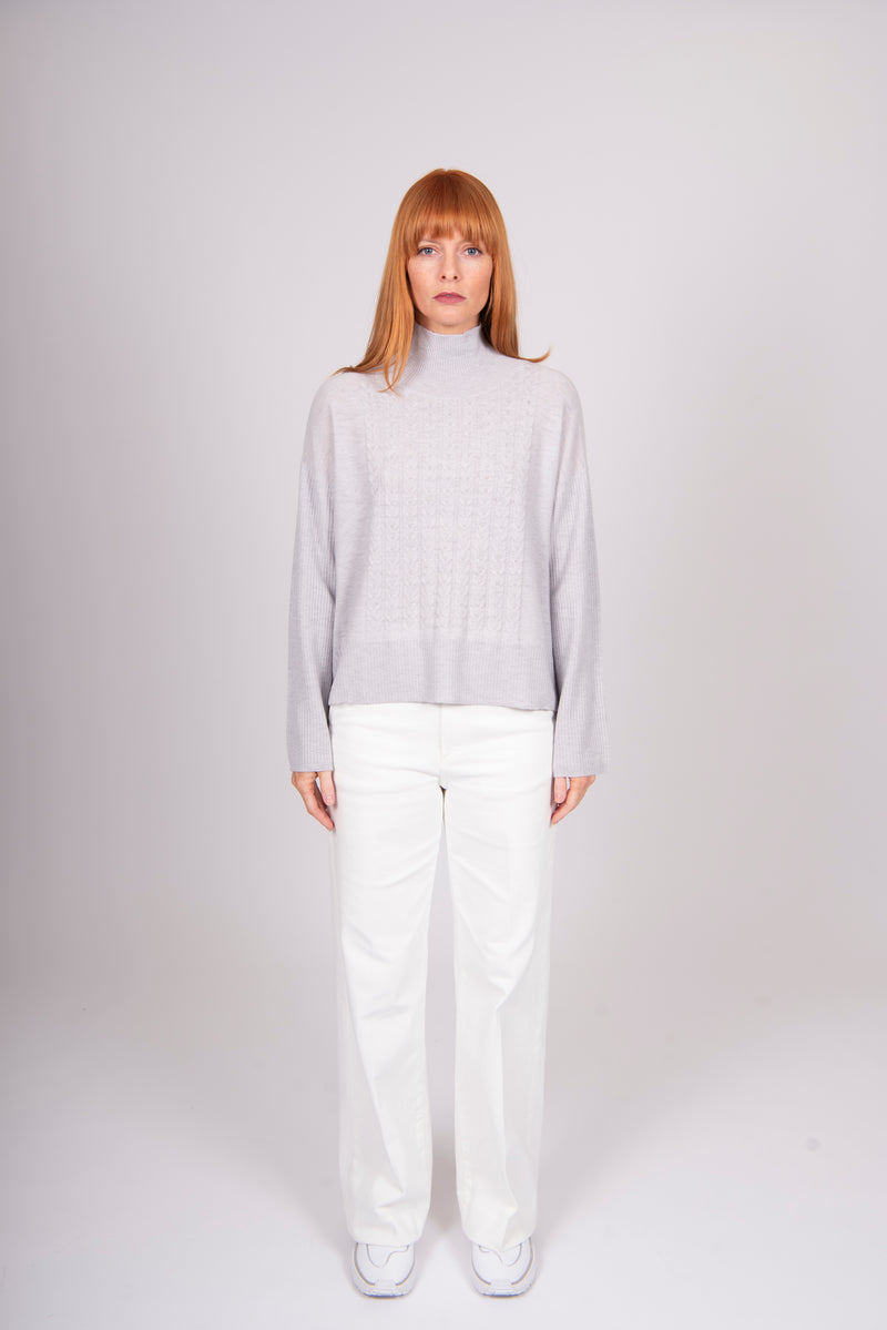 Bridge & Lord - Cable Front Wide Sleeve Pullover BL5611