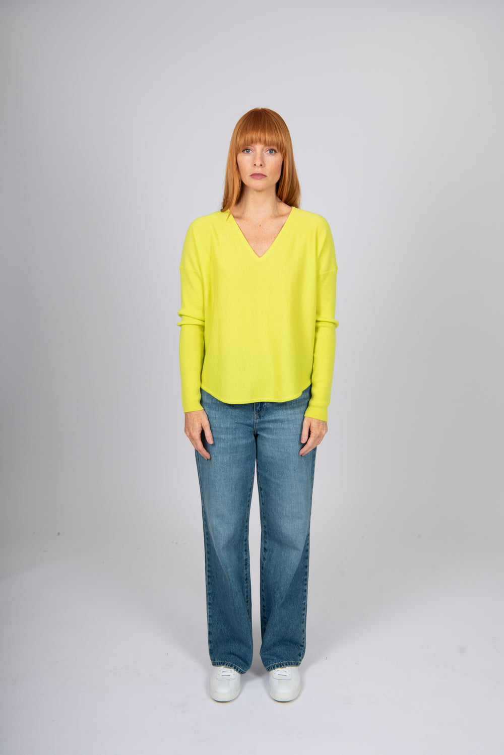 Bridge & Lord - Princess Vee Curve Hem Pullover BL5665