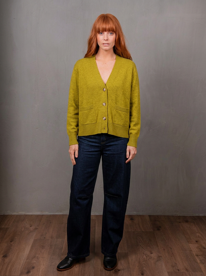 Bridge & Lord - Vee Relaxed Crop Cardi BL6606