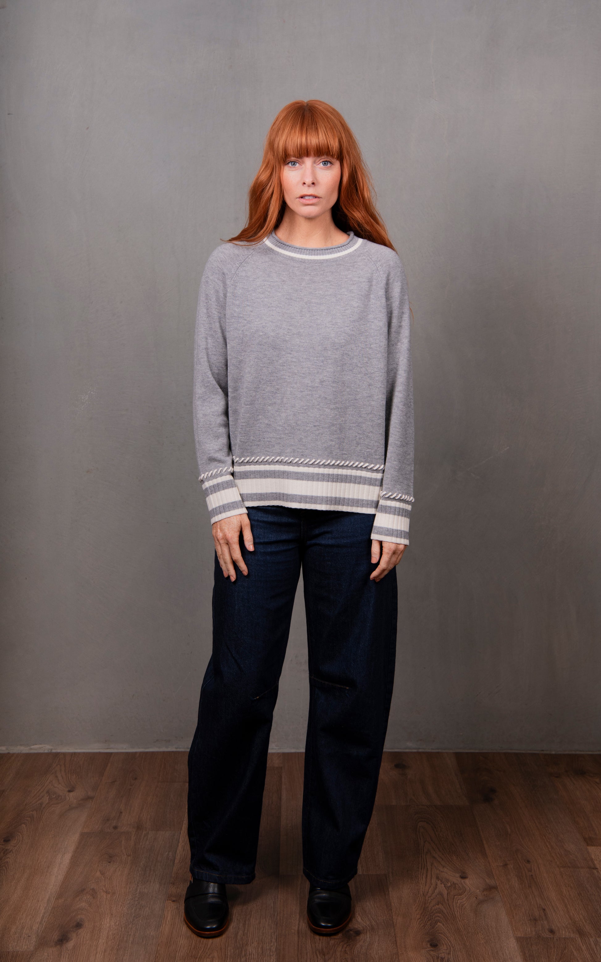 Mid Grey/Ivory