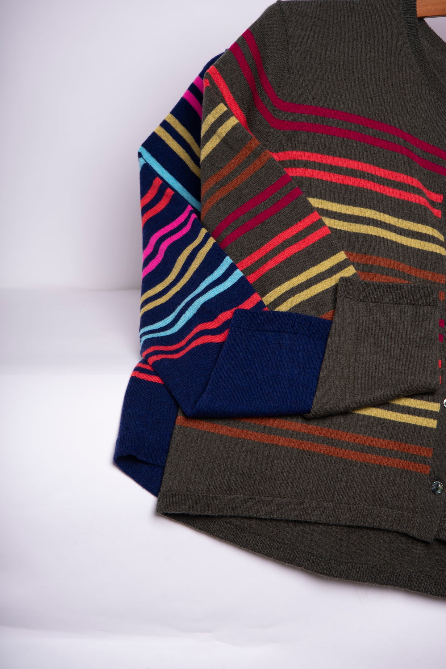 Olive Multi Stripe