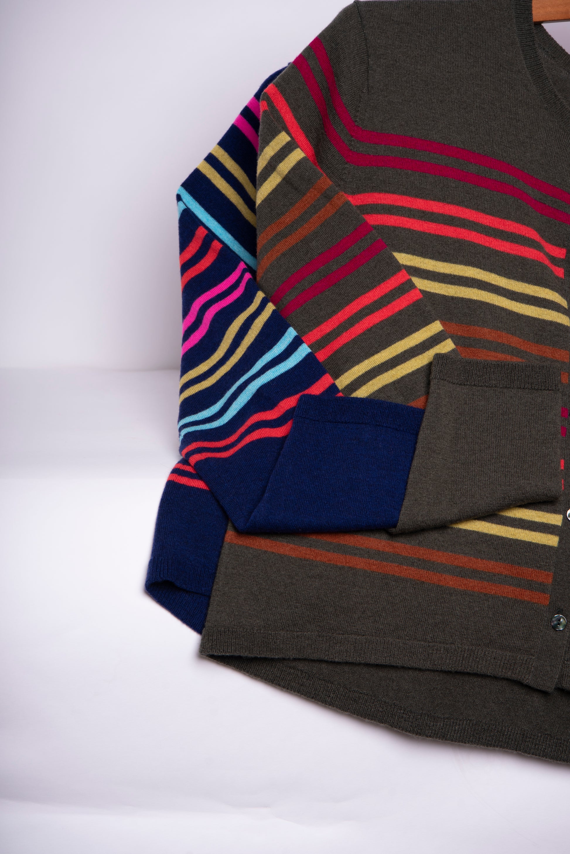 Olive Multi Stripe
