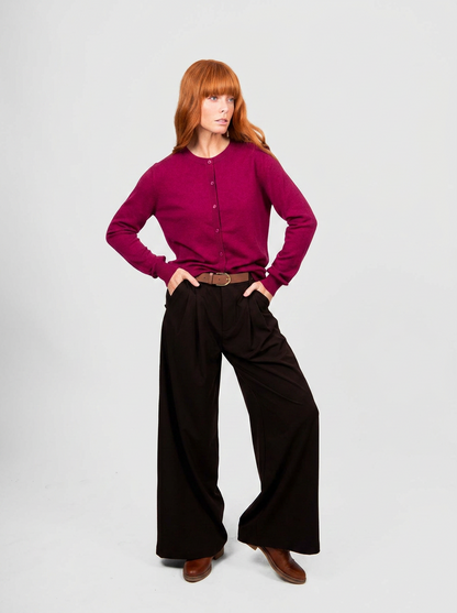 Bridge & Lord - Kate Button To Neck Cardigan BL6657