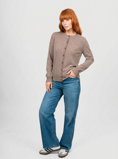 Bridge & Lord - Kate Button To Neck Cardigan BL6657