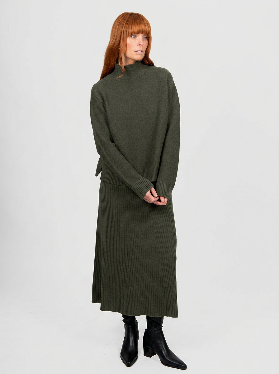 Bridge & Lord - Sophie Panelled Flared Skirt BL6662