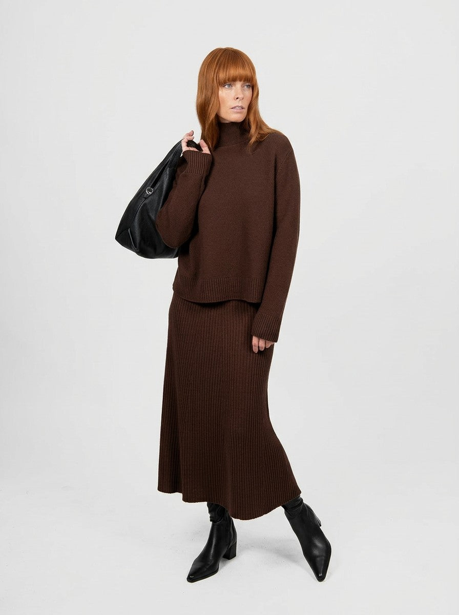 Bridge & Lord - Sophie Panelled Flared Skirt BL6662