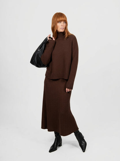 Bridge & Lord - Sophie Panelled Flared Skirt BL6662