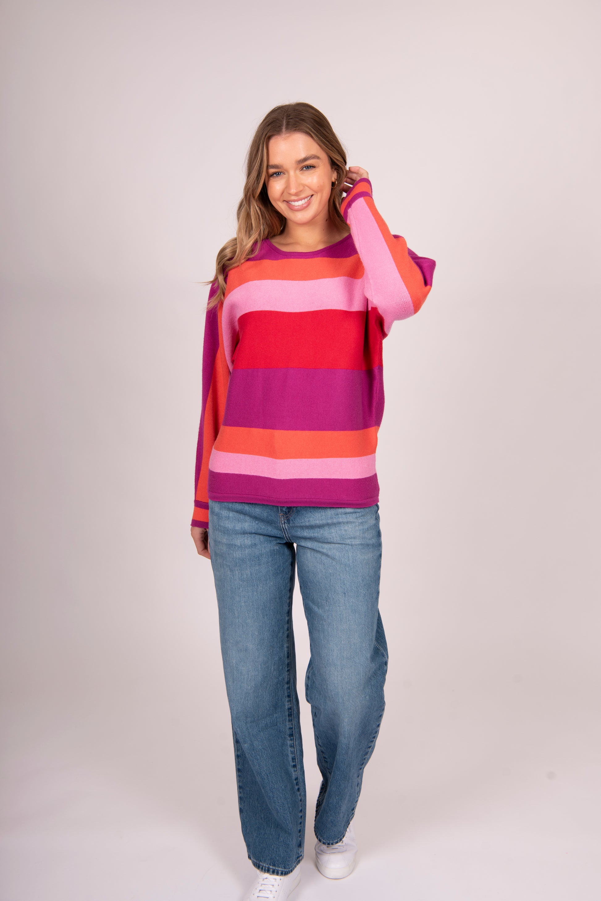 Fuchsia Stripe