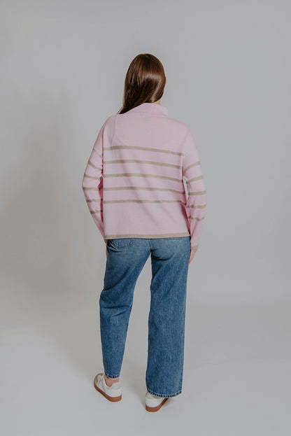 Pale Pink/Oatmeal
