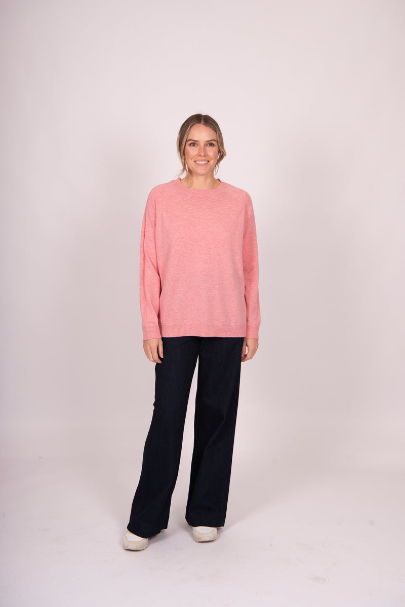 Fields - Rib Trim Raglan Pullover FK5006