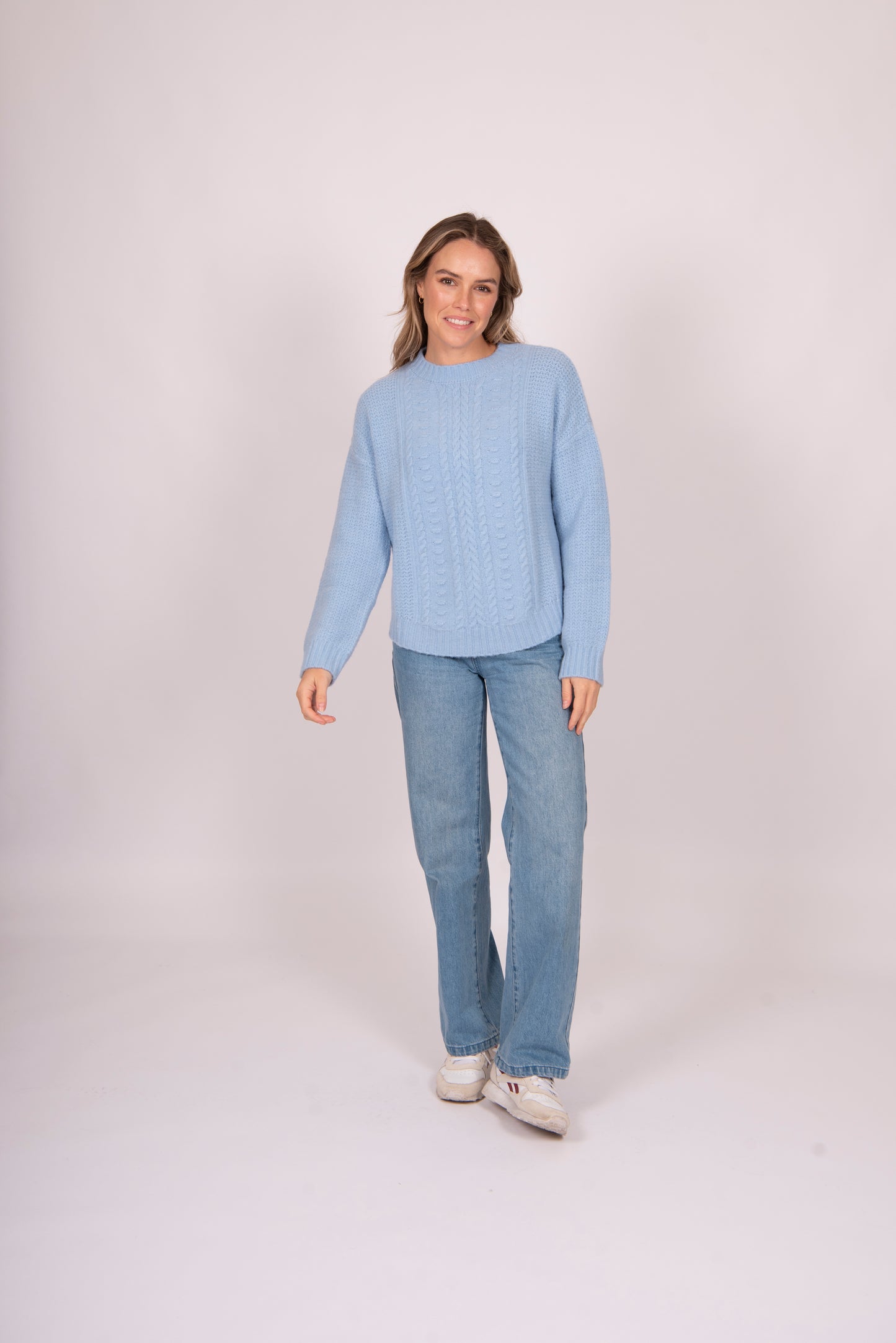 Fields - Cable Boxy Pullover FK5031
