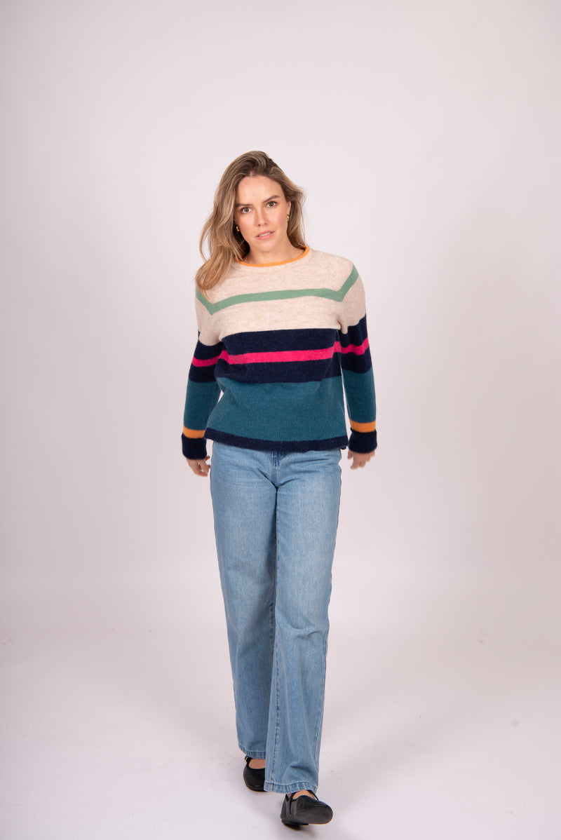 Fields - Block Stripe Pullover FK5032