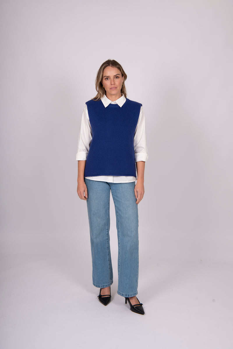 Fields - Chunky Rib Vest FK5037